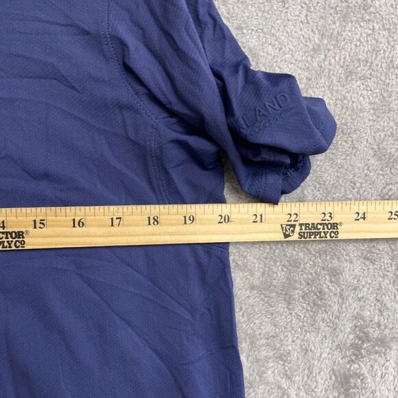 NEW Performance Men's S Polo Shirt Kirkland Signature Moisture-Wicking Blue - Picture 5 of 8